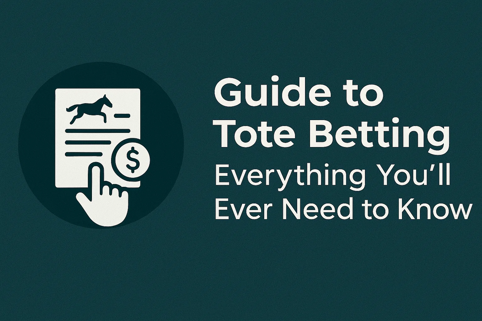 Guide to Tote Betting – Everything You’ll Ever Need to Know